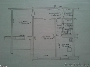 2-х комнатная квартира,  9-ый этаж #741811