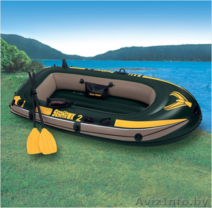 Надувная лодка ПВХ Seahawk 2 (до 200кг) 236х114х41см купить ... #746152