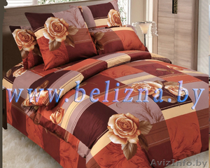 Постельное белье из Сатина. Евро комплект. #745728