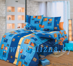 Евро комплект постельного белья. Бязь. #745716