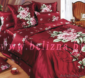 Постельное белье из сатина. Двуспальный комплект. #745710