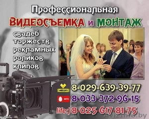 Видеосъёмка и монтаж свадеб #761146