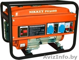 Электростанция NIKKEY PG 3000 12/220V Ручной стартер  #753612