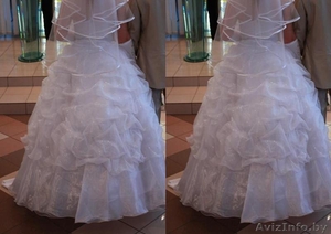 Очень красивое свадебное платье. #757893