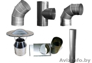 Вентиляционные системы из нержавеющей стали, зонтики, вытяжки #769717