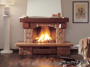 Камины,  печи из кирпича с отделкой под ключ #171560