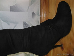 Обувь (сапоги замшевые осенние) #776293