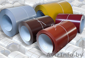 Лист оцинкованный,  лист с полимерным покрытием #769711