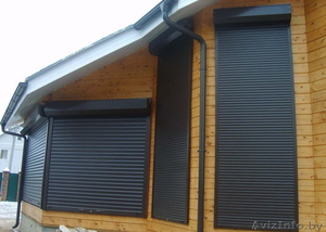 Ворота секционные в Солигорске.Роллеты защитные                   #772942