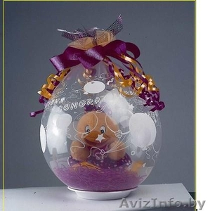  Новая услуга в Лиде. Упаковка подарка в шар.Цветы,  букеты из воздушных шаров,  к #783238