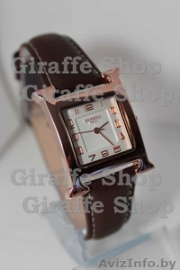 Часы Hermes H Hour (White Gold) QHH001 #784736