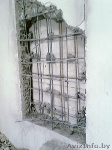 Алмазная резка бетона. Проемы. Усиления металлоконструкциями.  Перепла #94615