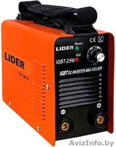 Сварочный инвертор LIDER IGBT-250 #798991