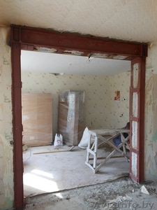 Вырезка дверных проемов.Усиление металлом. #159412