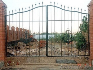 Изготовление и установка заборных секций,  ворот,  калиток,  козырьков #799463