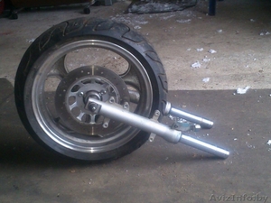 Запчасти бу для китайского скутера. #813119