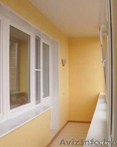 Утепление лоджий и балконов. Отделка. Нанесение декоративных штукатурок. #826383