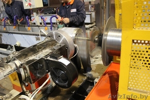 Экструзионная линия для производства армированных шлангов ПВХ стальной проволоко #817948