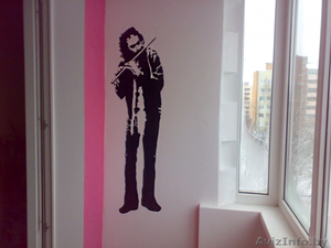 Трафаретная живопись #832670