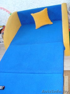  диван сине-желтый. #827031