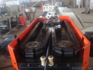 Экструзионная линия для одностенновых гофротруб из ПВХ/ПП ПЭ #817944