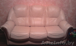 мягкая мебель тройка из кож зама #815494