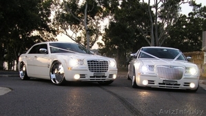 Свадебный кортеж.Прокат, аренда Chrysler 300C Mercedes W220/W221 S-Long,  BMW E65 #827032
