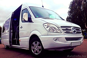 Прокат,  Аренда,  Пассажирские перевозки микроавтобусами от 8 до 21 места. #830305