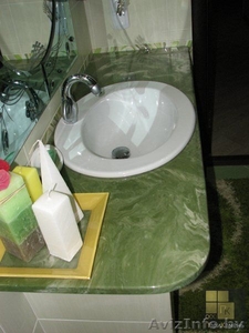 Подоконники и столешницы из искусственного камня #823562