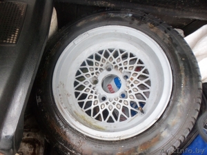 Продам литые диски с резиной #839769