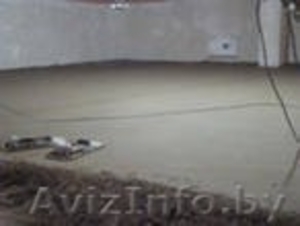 Стяжка пола в квартирах,  в гараже,  в производственных помещениях. Качественно,  #839496