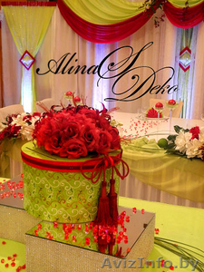 Украшение зала на свадьбу #843459