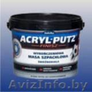 Шпатлевка Акрил путц Польша,  Беларусь недорого,  доставка,  грузчики. #839489