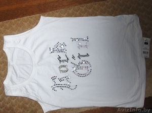 новая майка белая #834825