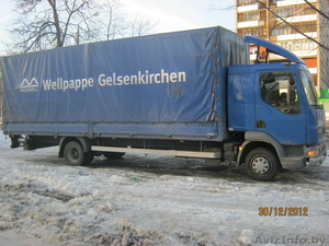Грузоперевозки DAF 5-7т.47куб.м.ТЕНТ +375293801855 #825918
