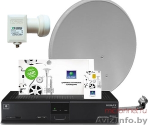 Установка спутниковое телевидение НТВплюс Лайт в Минске и области. #676623