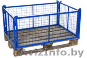 Сетчатое ограждение для европоддона ОПС 500. #846898