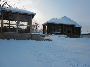 дом на живописном берегу озера #835059