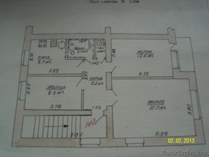 3 комнатная квартира  в аг.Засковичи #773191