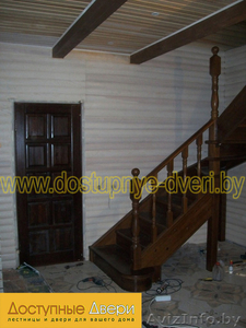 Двери, арки межкомнатные из массива дуба, сосны, ольхи по индивидуальным размерам. #855529