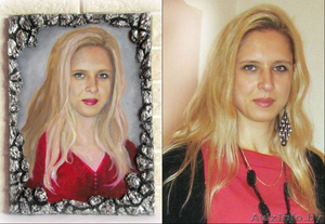 Портреты маслом по фото  120 000 бел руб #855734