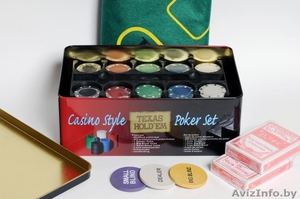 покерные наборы на 200 фишек #852247