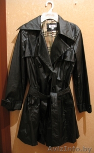 Плащ чёрный женский #859059