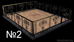 ОГРАДЫ РИТУАЛЬНЫЕ, КРЕСТЫ #866819