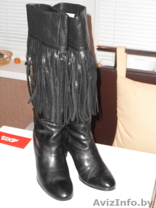 Сапоги женские AXIS натуральная кожа #855108