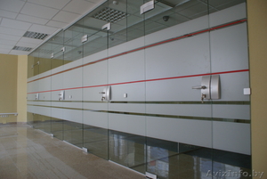 Изготовим и установим перегородки из закалённого стекла,  козырки,  навесы и много #853299