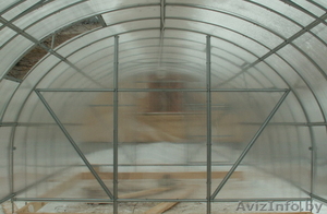 Теплица НА ДАЧУ 4м, 6м(две двери) c Поликарбонатом #877588