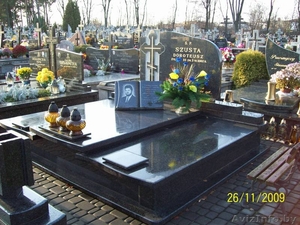 Памятники из гранита.Широкий выбор. Установка. #882599