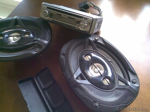 Магнитола PIONEER MOSFET 50wx4 и две колонки (б/у) #886702