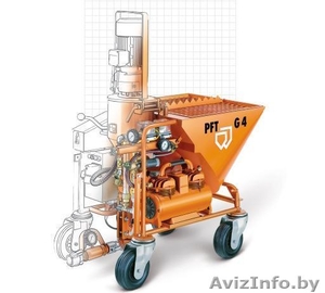 Новую штукатурную машину (станцию) PFT  G4 #879356